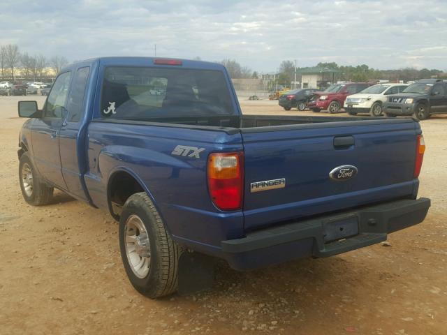 1FTYR44U07PA05794 - 2007 FORD RANGER SUP BLUE photo 3