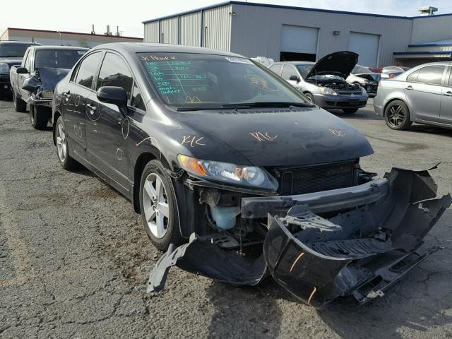 1HGFA168X6L050911 - 2006 HONDA CIVIC EX შავი ფოტო 1