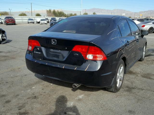 1HGFA168X6L050911 - 2006 HONDA CIVIC EX შავი ფოტო 4