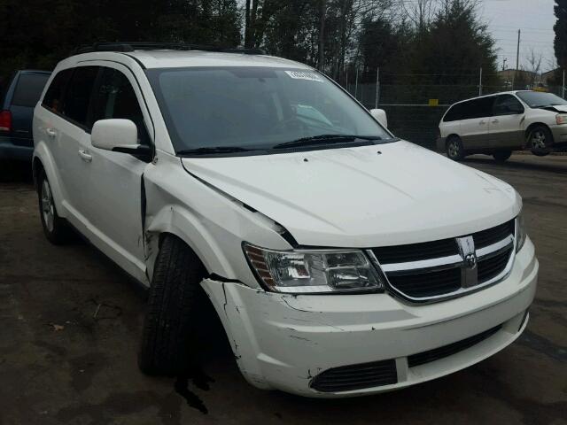 3D4GG57V99T590906 - 2009 DODGE JOURNEY SX WHITE photo 1