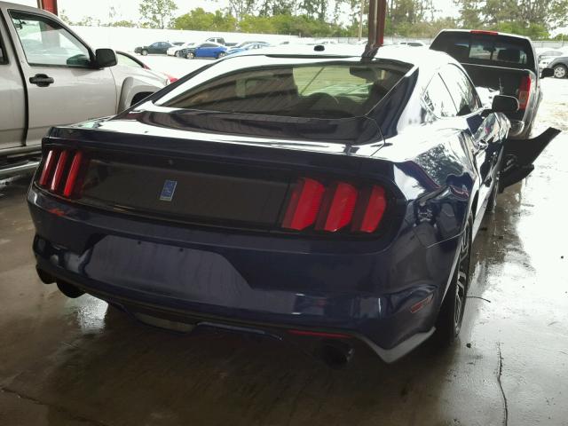 1FA6P8CF7F5349369 - 2015 FORD MUSTANG GT BLUE photo 4