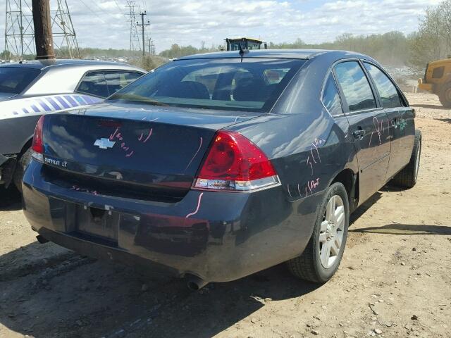 2G1WG5E32D1208096 - 2013 CHEVROLET IMPALA LT BLACK photo 4