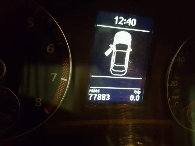 1VWCP7A38CC026453 - 2012 VOLKSWAGEN PASSAT SEL BLACK photo 8