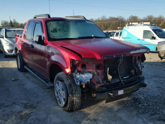 1FMEU51K47UA44007 - 2007 FORD EXPLORER S RED photo 1