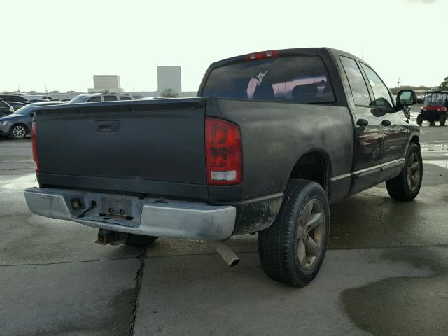 1D7HA182X6S693125 - 2006 DODGE RAM 1500 S BLACK photo 4