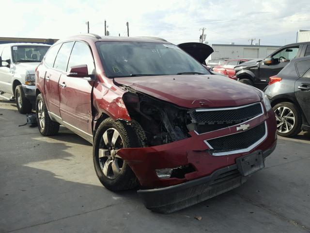 1GNLRFED3AJ238106 - 2010 CHEVROLET TRAVERSE L MAROON photo 1