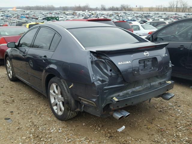 1N4BA41E57C854178 - 2007 NISSAN MAXIMA SE GRAY photo 3