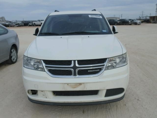 3D4PG1FG1BT513285 - 2011 DODGE JOURNEY MA WHITE photo 9