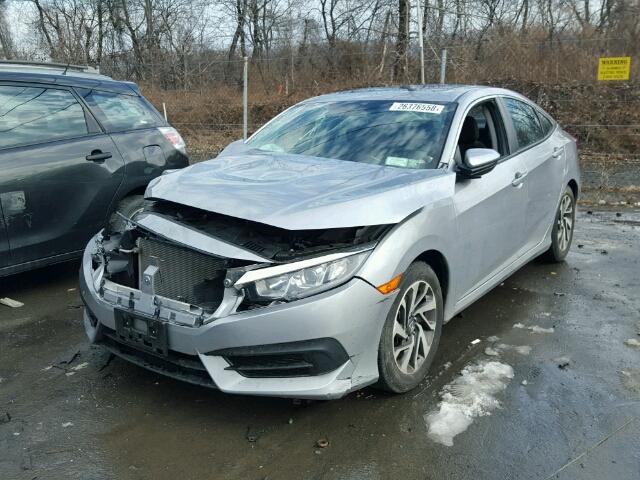 2HGFC2F7XGH509859 - 2016 HONDA CIVIC EX SILVER photo 2