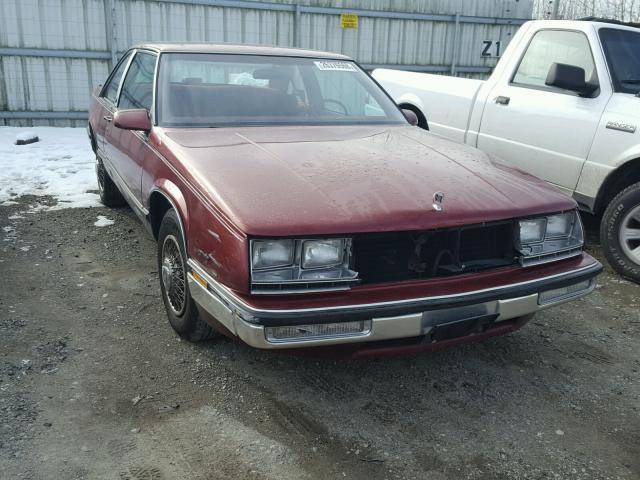 1G4HR3734GH455581 - 1986 BUICK LESABRE LI RED photo 1