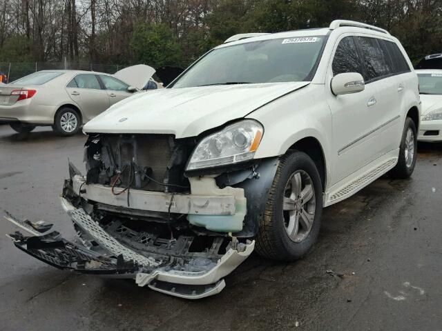 4JGBF71E78A363780 - 2008 MERCEDES-BENZ GL 450 4MA WHITE photo 2