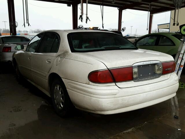 1G4HP52K644108823 - 2004 BUICK LESABRE CU WHITE photo 3