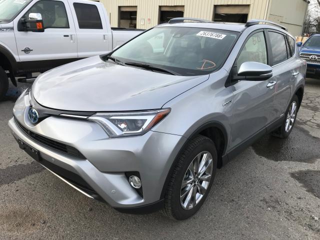 JTMDJREV9HD103851 - 2017 TOYOTA RAV4 HV LI SILVER photo 2