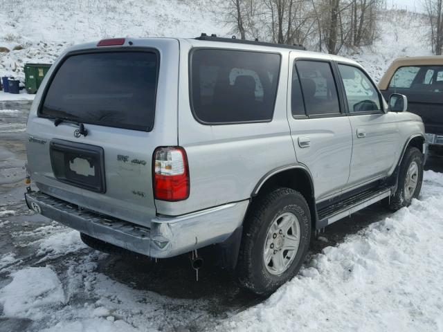 JT3HN86R310337633 - 2001 TOYOTA 4RUNNER SR SILVER photo 4