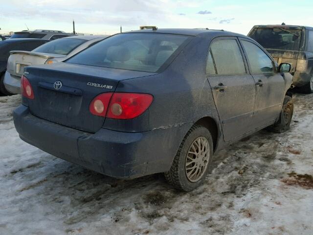 2T1BR32E66C571550 - 2006 TOYOTA COROLLA CE BLUE photo 4