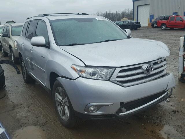 5TDDK3EH3BS092118 - 2011 TOYOTA HIGHLANDER SILVER photo 1