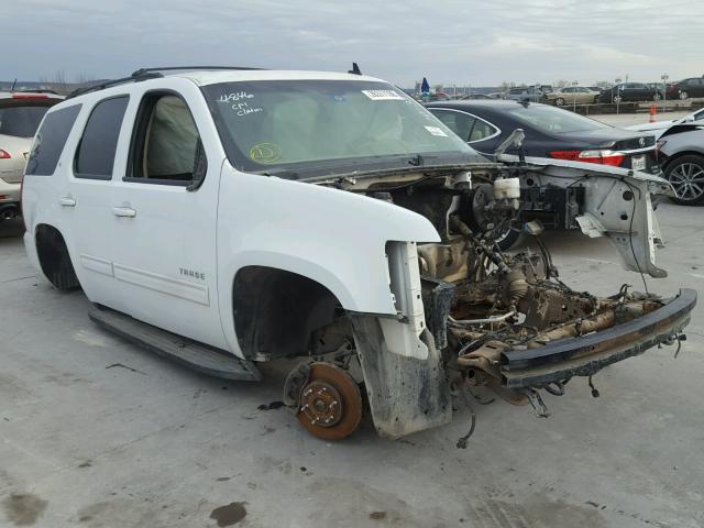 1GNFK23069R271303 - 2009 CHEVROLET TAHOE K150 WHITE photo 1