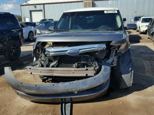 2FMDK52C89BA37207 - 2009 FORD FLEX SEL გრაფიტი ფოტო 9