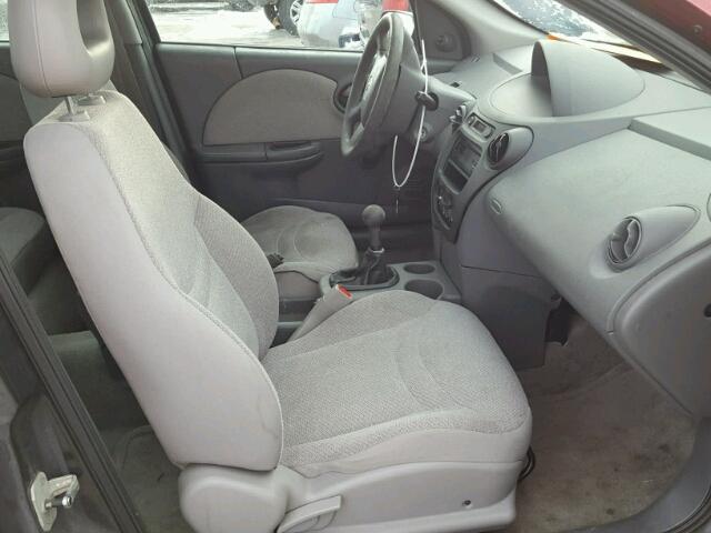 1G8AF52F05Z126082 - 2005 SATURN ION LEVEL RED photo 5