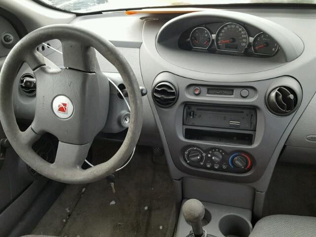 1G8AF52F05Z126082 - 2005 SATURN ION LEVEL RED photo 9