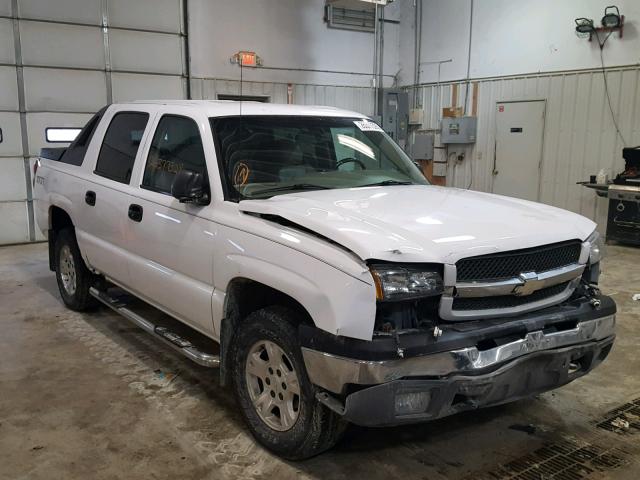 3GNEK13T53G272529 - 2003 CHEVROLET AVALANCHE WHITE photo 1