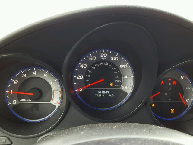 19UUA66228A007923 - 2008 ACURA TL SILVER photo 8