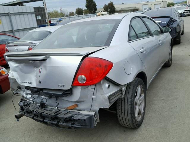 1G2ZH57N194129597 - 2009 PONTIAC G6 GT SILVER photo 4