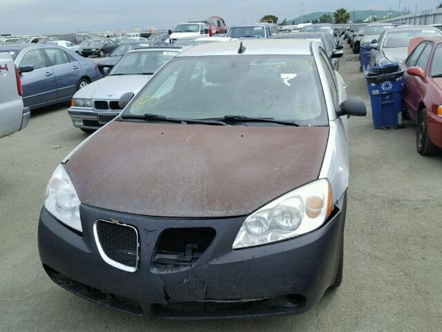 1G2ZH57N194129597 - 2009 PONTIAC G6 GT SILVER photo 9