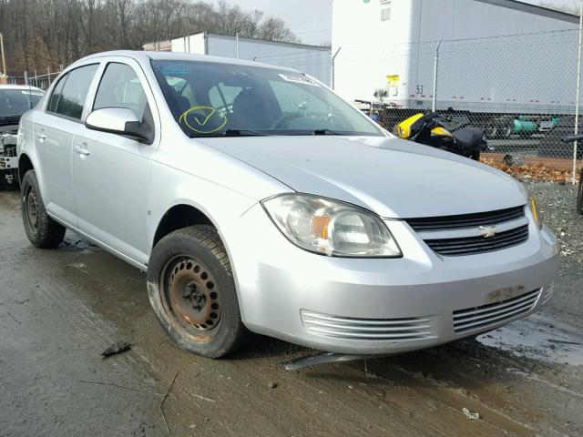 1G1AT58H997197508 - 2009 CHEVROLET COBALT LT SILVER photo 1