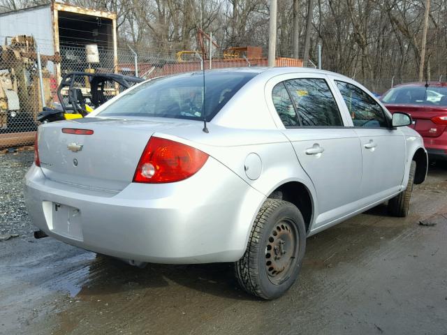 1G1AT58H997197508 - 2009 CHEVROLET COBALT LT SILVER photo 4