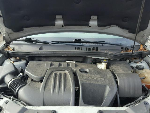 1G1AT58H997197508 - 2009 CHEVROLET COBALT LT SILVER photo 7