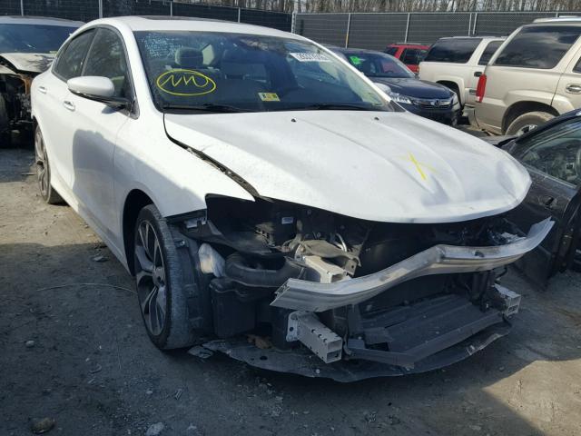 1C3CCCCB3FN533673 - 2015 CHRYSLER 200 C WHITE photo 1