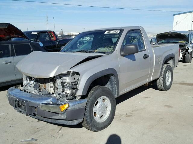 1GCDT146268307080 - 2006 CHEVROLET COLORADO TAN photo 2