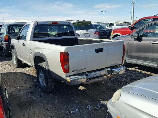 1GCDT146268307080 - 2006 CHEVROLET COLORADO TAN photo 3