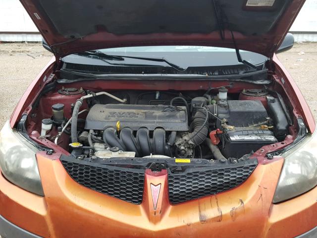 5Y2SL62813Z454201 - 2003 PONTIAC VIBE ORANGE photo 7