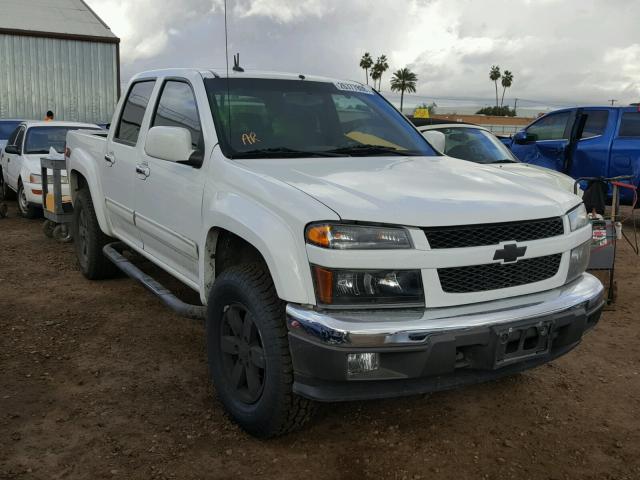 1GCHSDFE6C8169260 - 2012 CHEVROLET COLORADO L WHITE photo 1