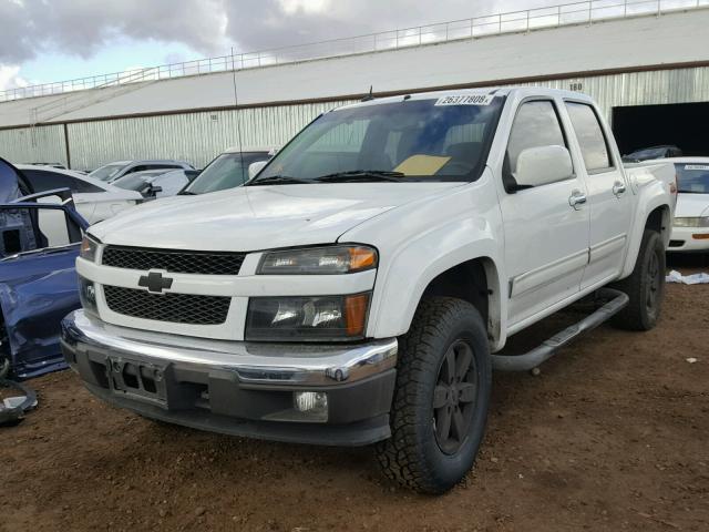 1GCHSDFE6C8169260 - 2012 CHEVROLET COLORADO L WHITE photo 2