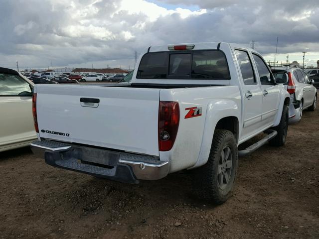 1GCHSDFE6C8169260 - 2012 CHEVROLET COLORADO L WHITE photo 4