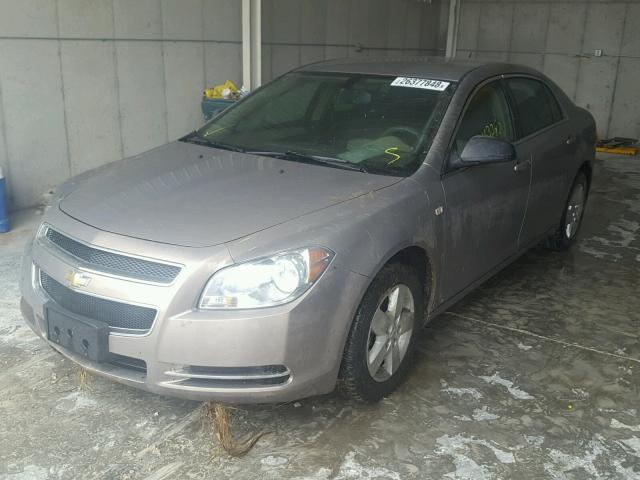 1G1ZG57B58F287179 - 2008 CHEVROLET MALIBU LS TAN photo 2