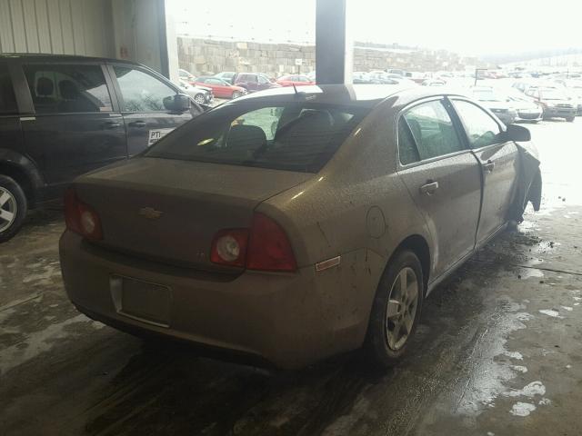 1G1ZG57B58F287179 - 2008 CHEVROLET MALIBU LS TAN photo 4