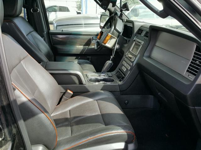 5LMFL28527LJ16900 - 2007 LINCOLN NAVIGATOR BLACK photo 5