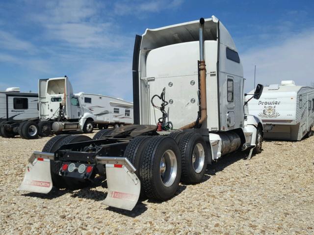 1XKAD49X3EJ392168 - 2014 KENWORTH CONSTRUCTI WHITE photo 4