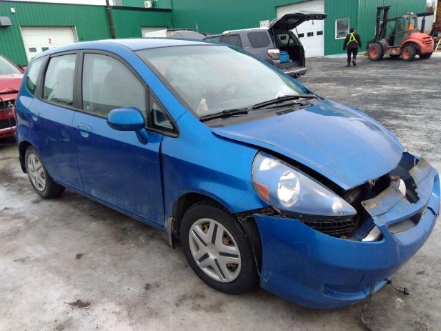 JHMGD37498S801893 - 2008 HONDA FIT BLUE photo 1