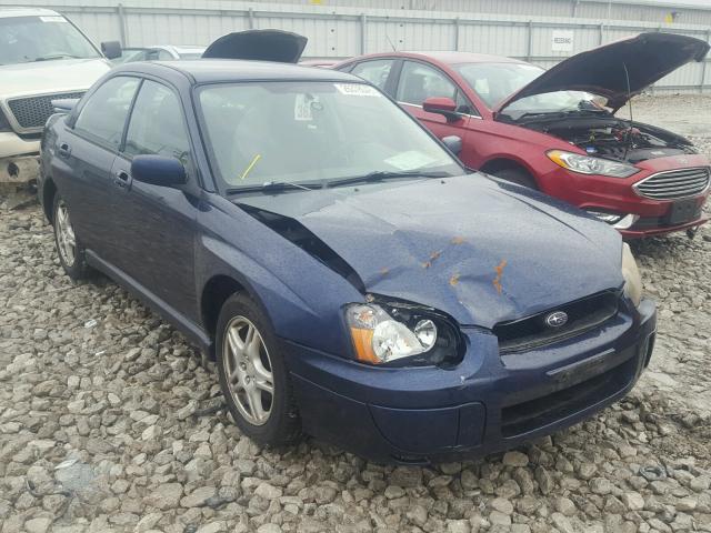 JF1GD66585G521030 - 2005 SUBARU IMPREZA RS BLUE photo 1