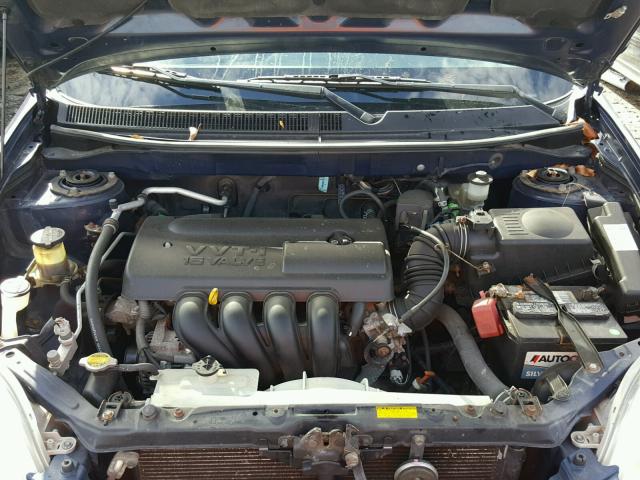 2T1KR32E83C041088 - 2003 TOYOTA COROLLA MA BLUE photo 7