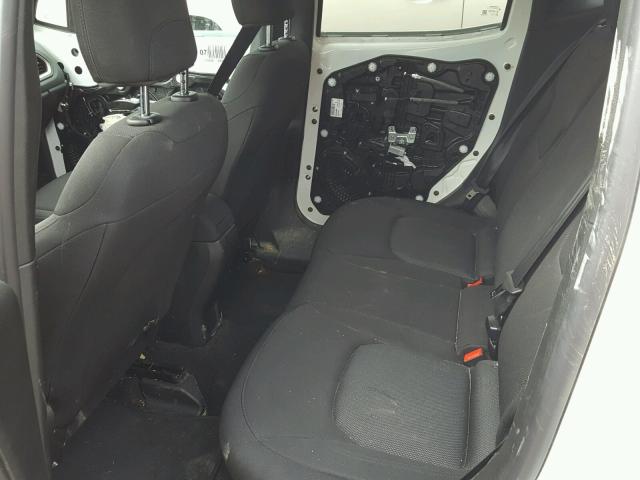 ZACCJBAB0HPF20985 - 2017 JEEP RENEGADE S თეთრი ფოტო 6
