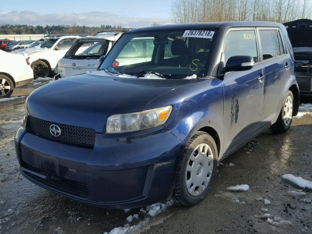 JTLKE50E181025275 - 2008 TOYOTA SCION XB 蓝色 照片 2