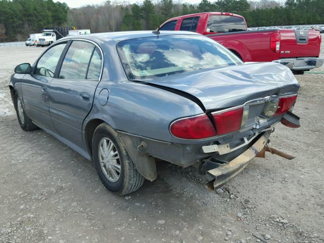 1G4HR54K95U120845 - 2005 BUICK LESABRE LI BLUE photo 3