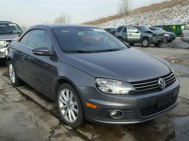 WVWBW8AH9DV005474 - 2013 VOLKSWAGEN EOS KOMFOR 灰色 照片 1