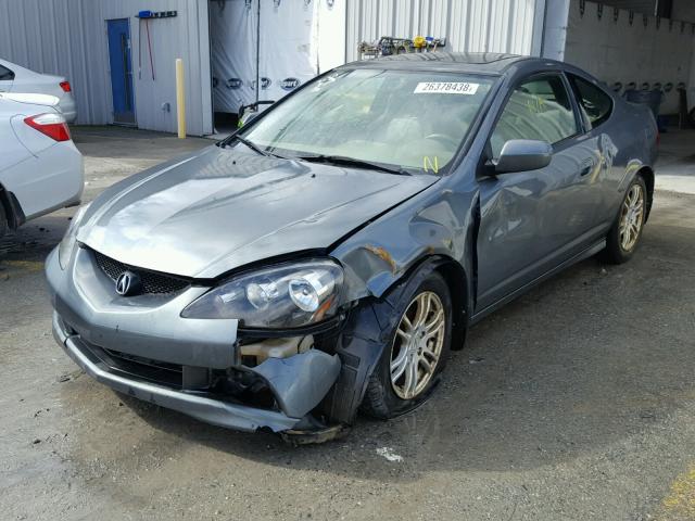 JH4DC54836S011267 - 2006 ACURA RSX GRAY photo 2